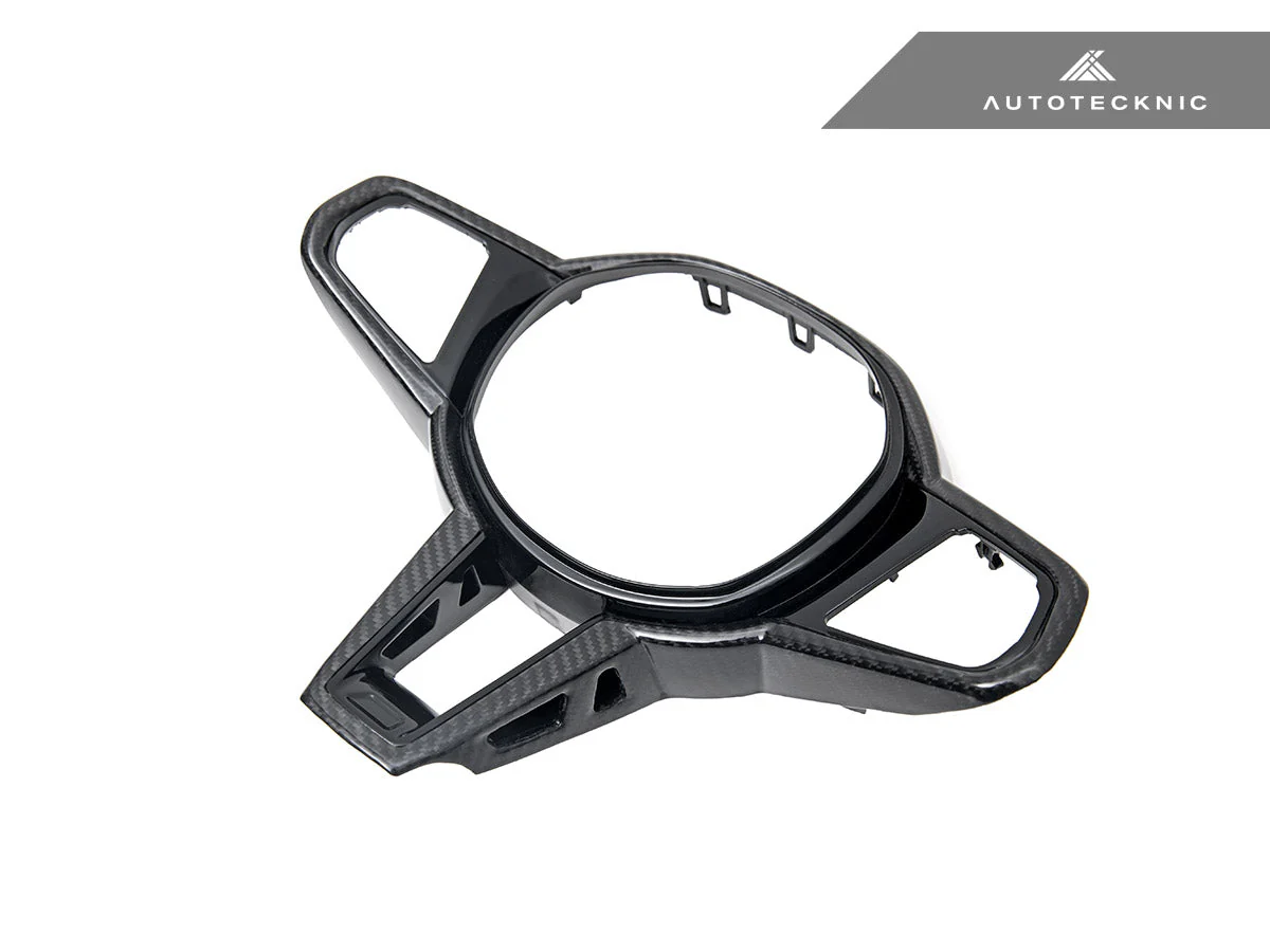 AutoTecknic LCI Carbon Steering Wheel Trim - G42 2-Series 2025-Up