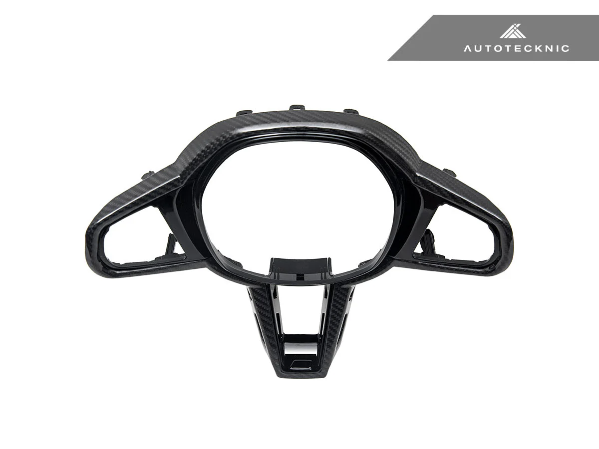 AutoTecknic LCI Carbon Steering Wheel Trim - G42 2-Series 2025-Up - Image 5