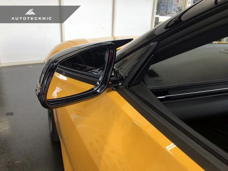 AutoTecknic M-Inspired Carbon Fiber Mirror Covers - F40 1-Series | F44 2-Series Gran Coupe - Image 2