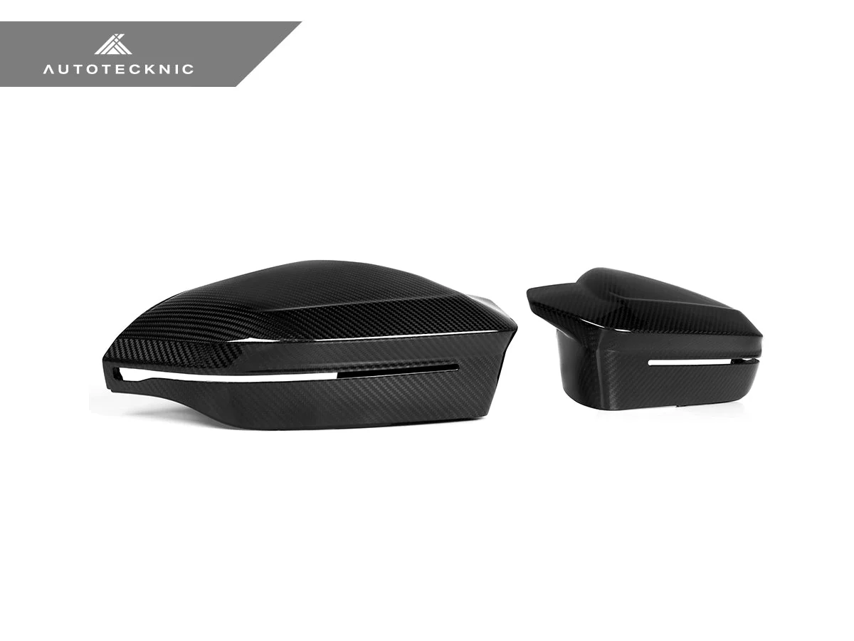 AutoTecknic M-Inspired Dry Carbon Mirror Cap Set - G45 X3 - Image 3