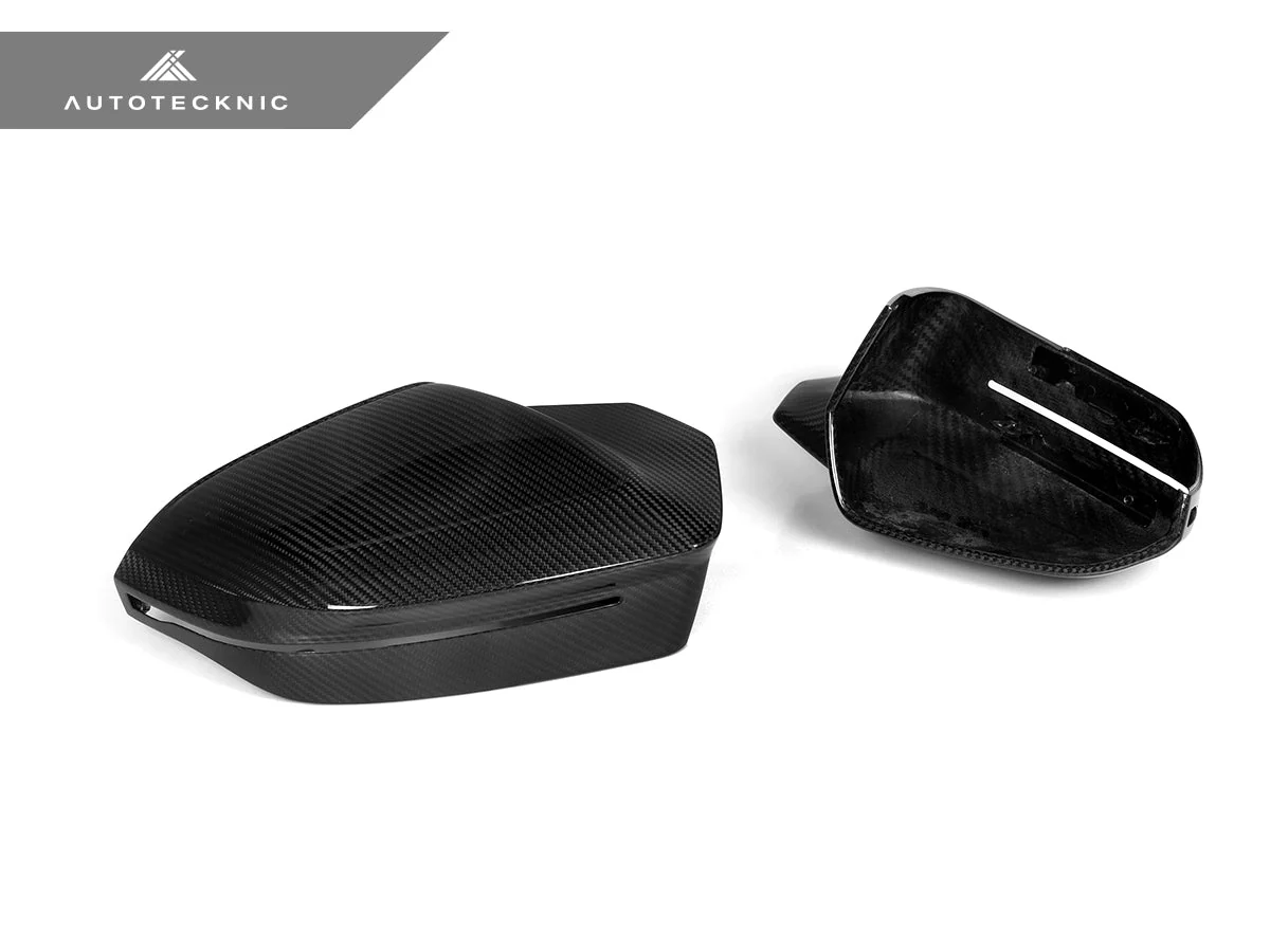 AutoTecknic M-Inspired Dry Carbon Mirror Cap Set - G45 X3 - Image 5