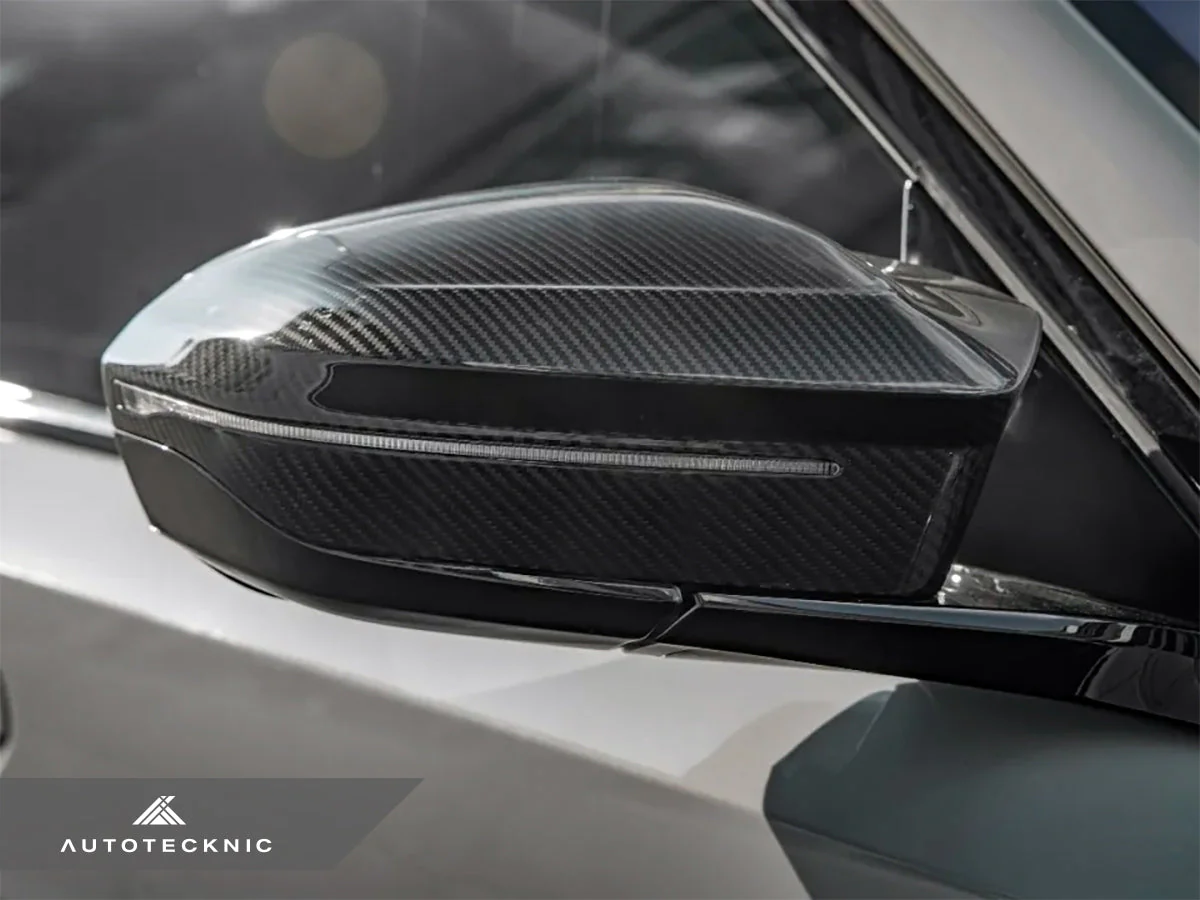 AutoTecknic M-Inspired Dry Carbon Mirror Cap Set - G45 X3 - Image 7