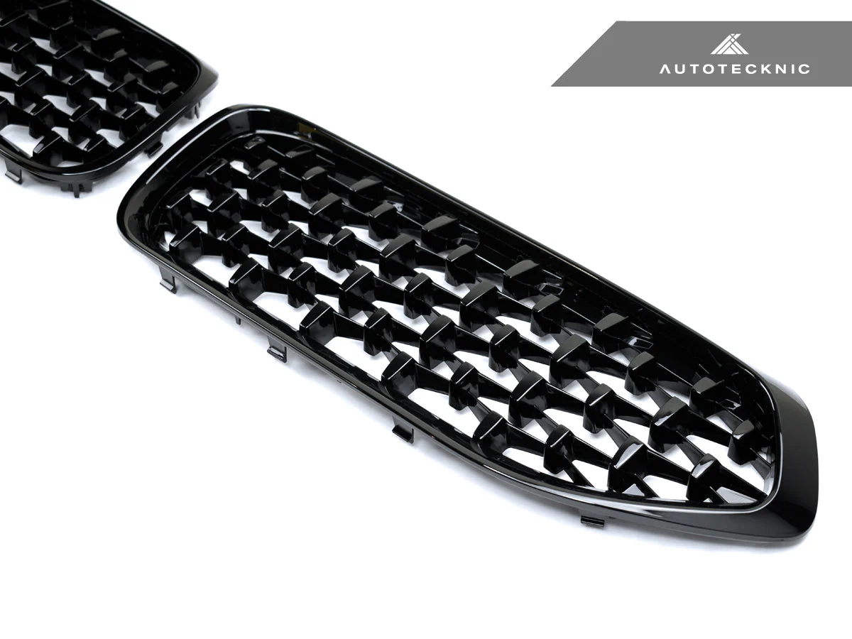 AutoTecknic Painted Glazing Black Front Grille Set - G29 Z4 - Image 2