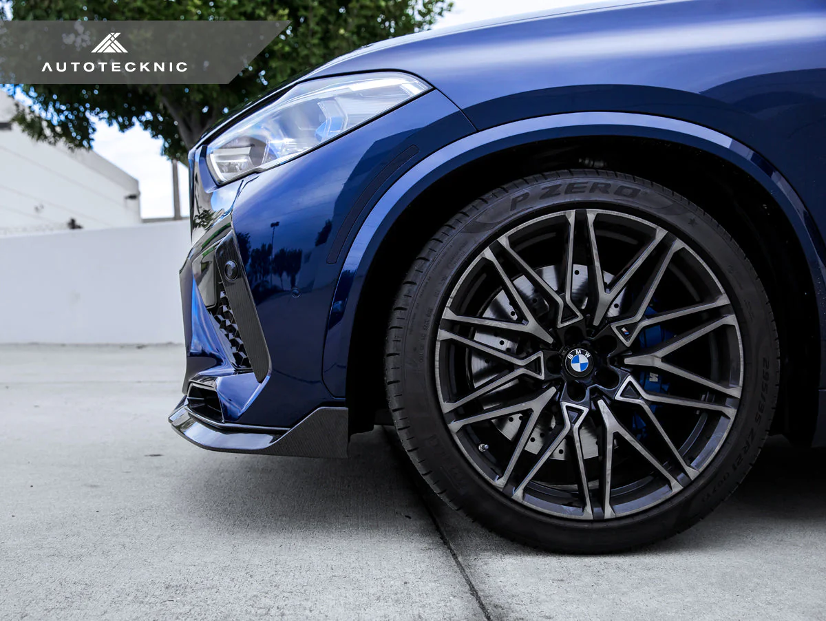 AutoTecknic Performance Dry Carbon Front Lip Set - F95 X5M - Image 12