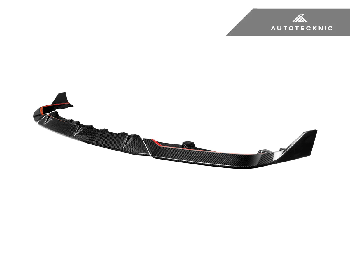 AutoTecknic Performance Dry Carbon Front Lip Set - F95 X5M - Image 3