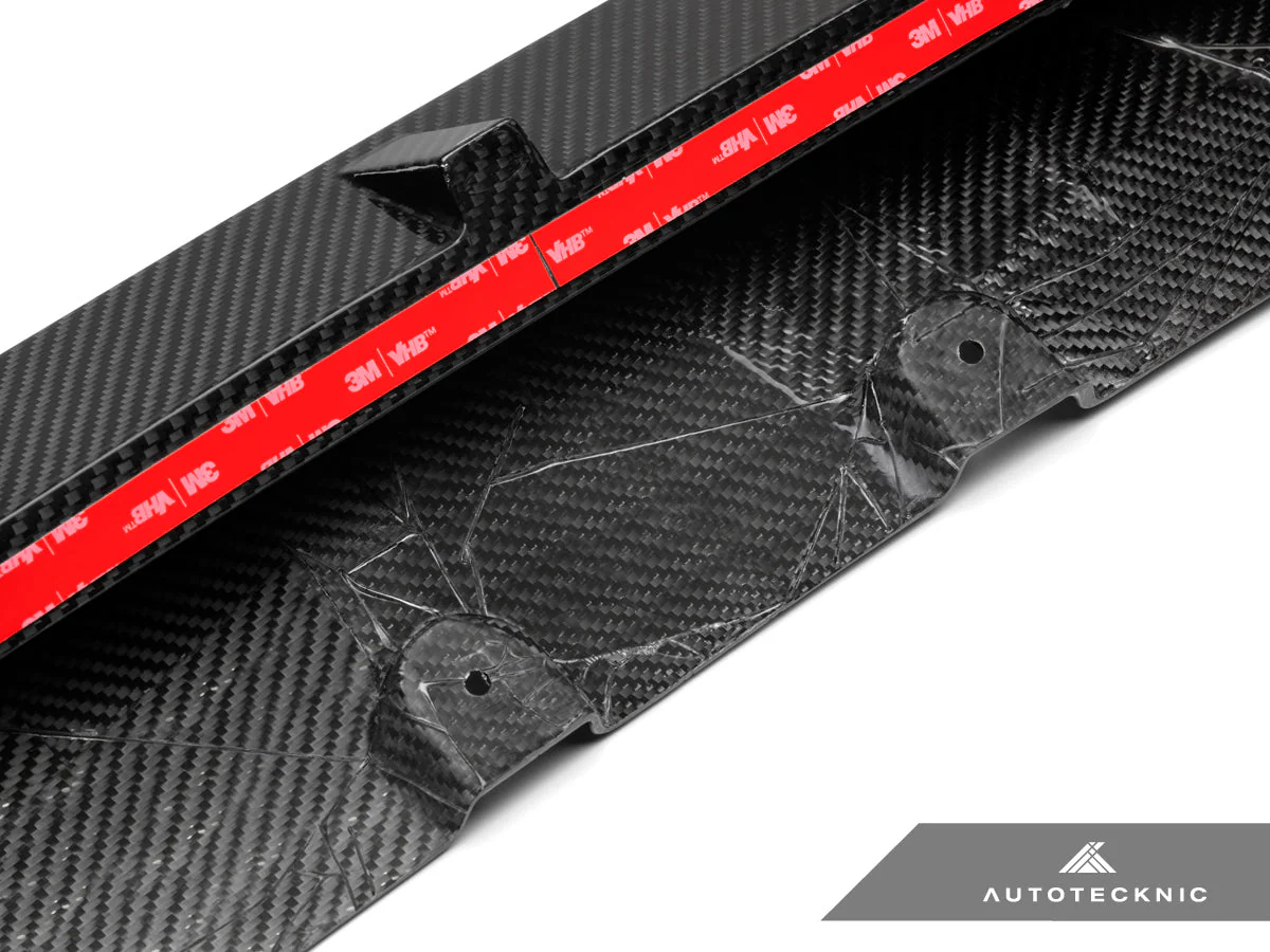 AutoTecknic Performance Dry Carbon Front Lip Set - F95 X5M - Image 5