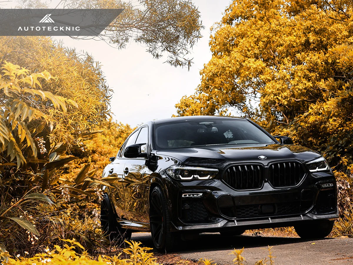 AutoTecknic Performance Dry Carbon Front Lip Set - G06 X6 M-Sport - Image 10
