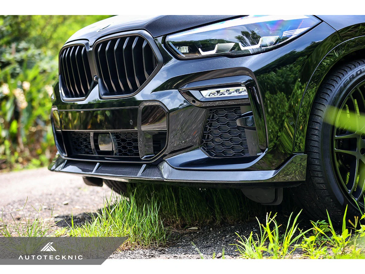 AutoTecknic Performance Dry Carbon Front Lip Set - G06 X6 M-Sport - Image 11