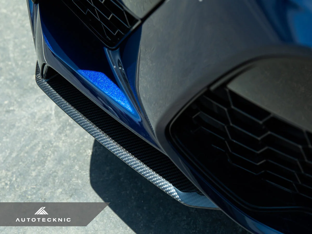 AutoTecknic Performance Dry Carbon Splitter Set - F95 X5M - Image 4