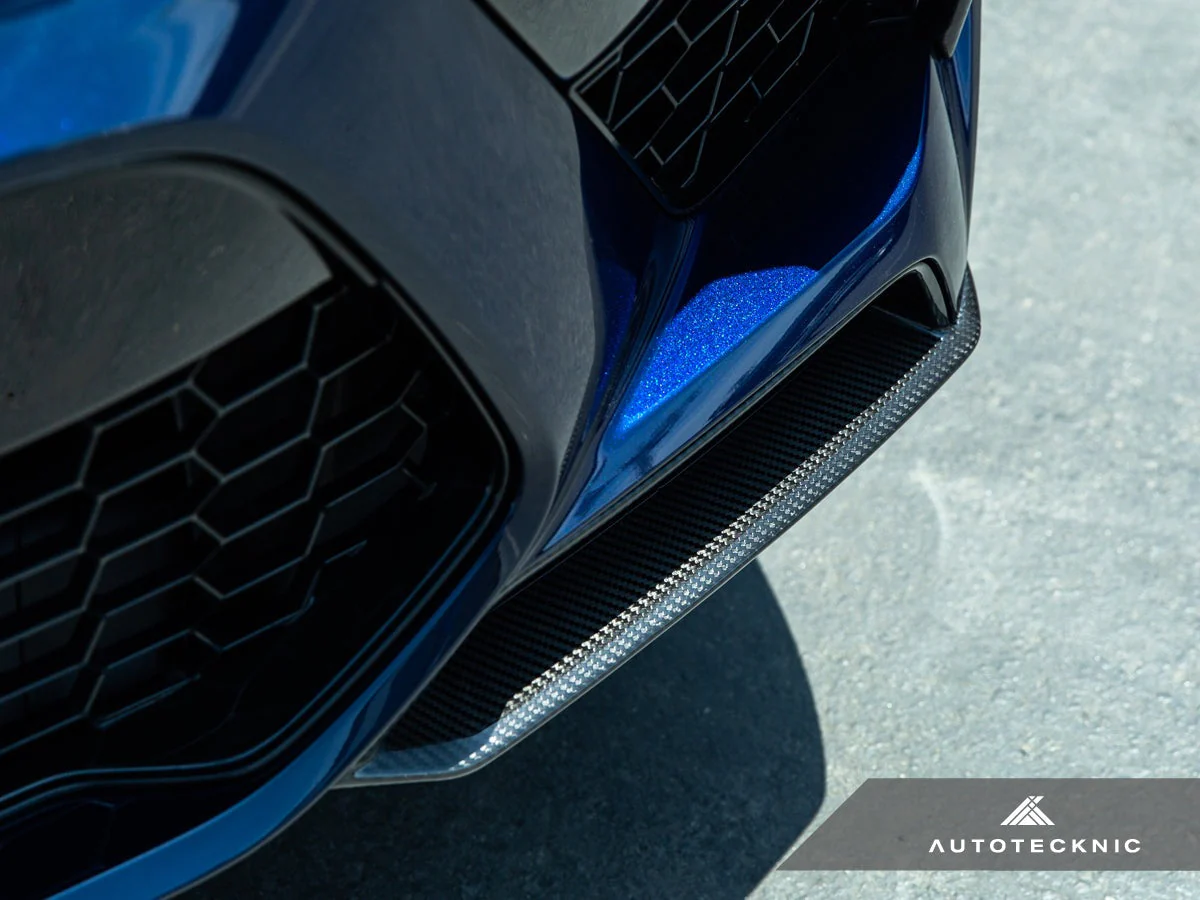 AutoTecknic Performance Dry Carbon Splitter Set - F95 X5M - Image 5