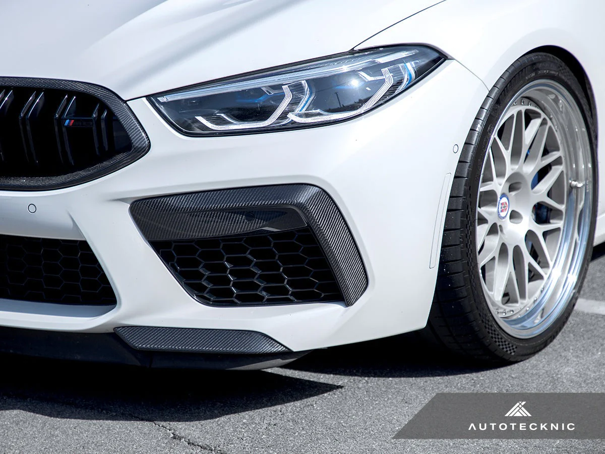 AutoTecknic Performance Dry Carbon Splitter Set - F9X M8 - Image 14