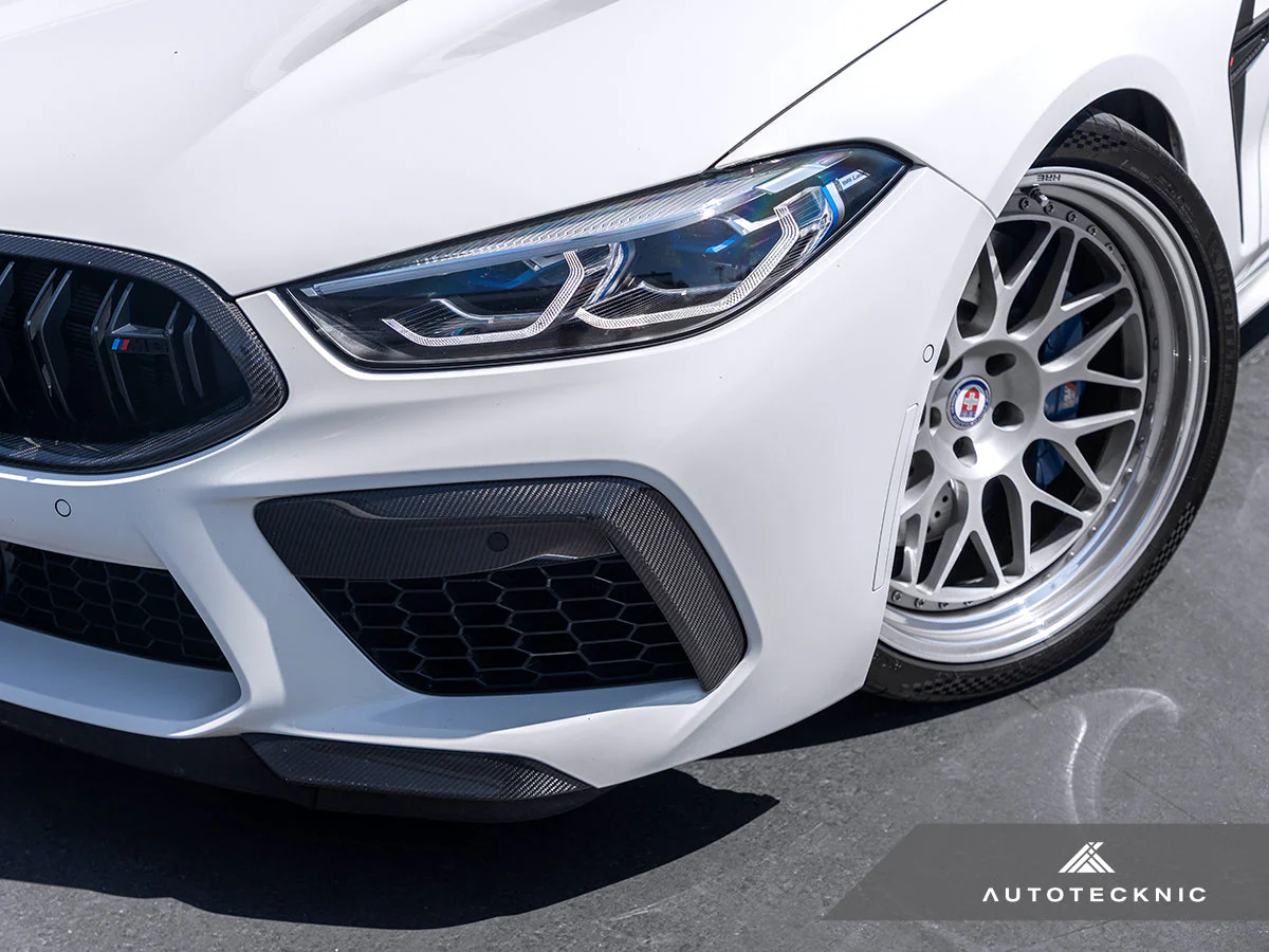 AutoTecknic Performance Dry Carbon Splitter Set - F9X M8 - Image 5