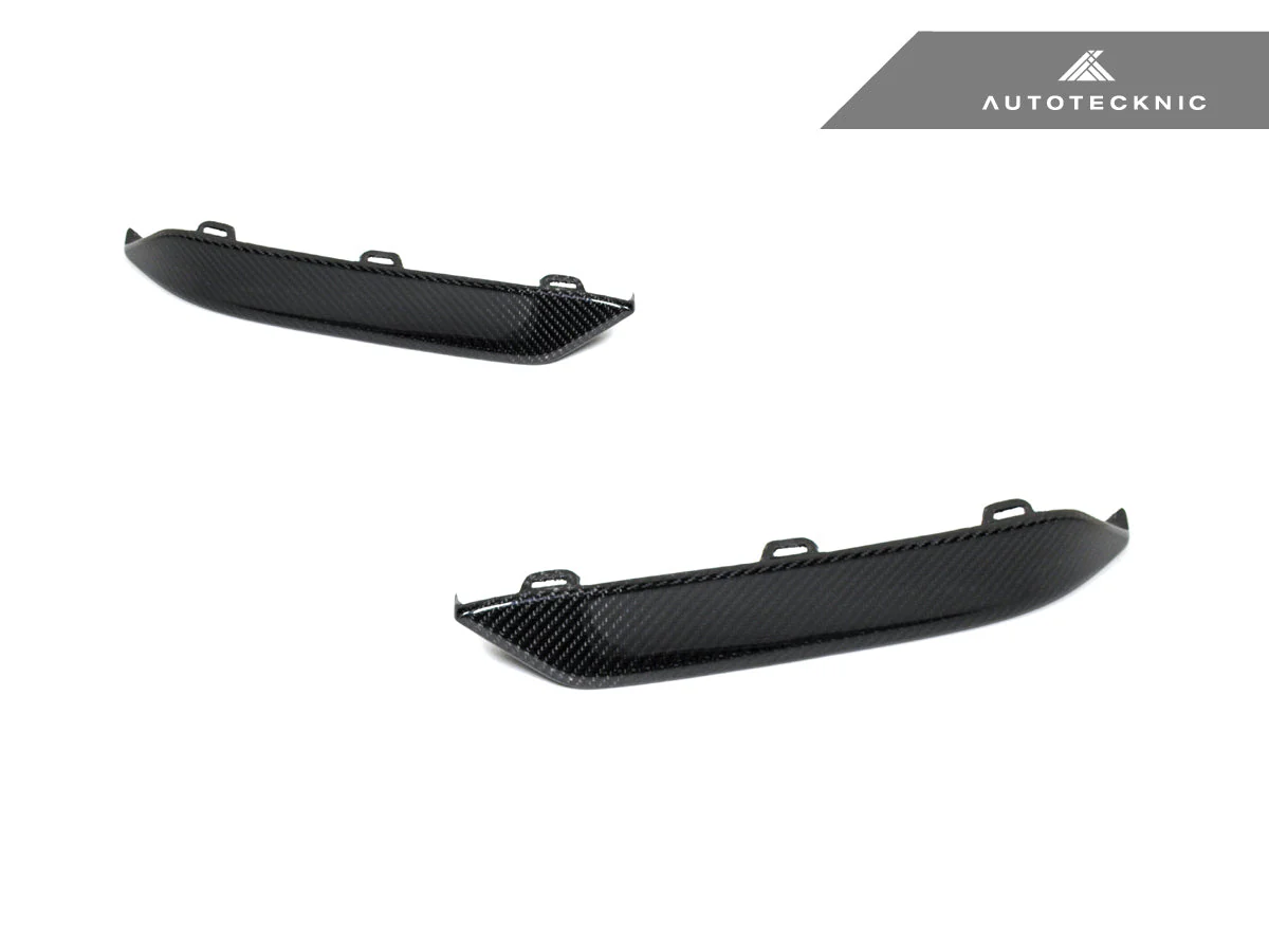 AutoTecknic Performance Dry Carbon Splitter Set - F9X M8 - Image 8