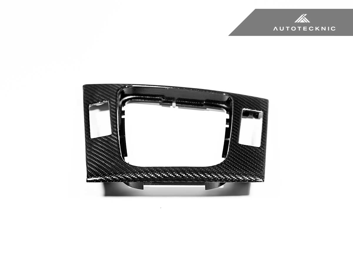 AutoTecknic Pre-Preg Carbon Fiber Center Console – BMW E46 M3 (Manual) - Image 2