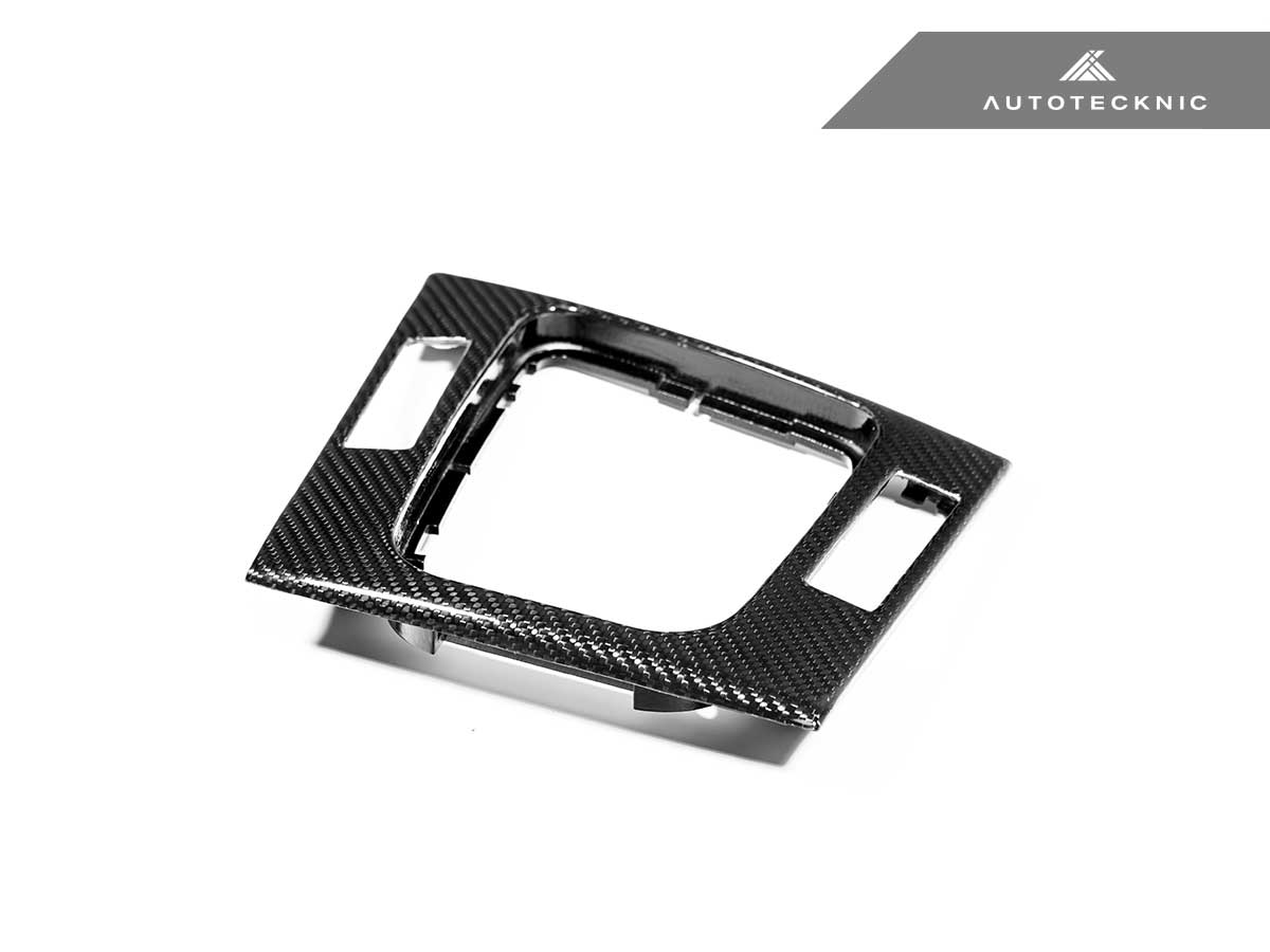 AutoTecknic Pre-Preg Carbon Fiber Center Console – BMW E46 M3 (Manual) - Image 4