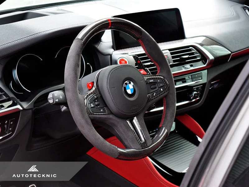 AutoTecknic Replacement Carbon Steering Wheel - G8X M2/ M3/ M4 - Image 2