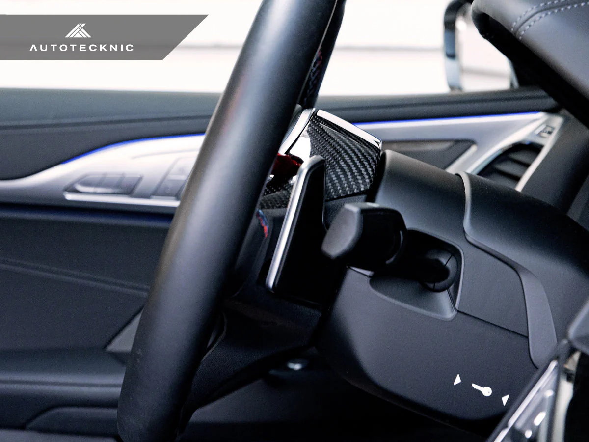 AutoTecknic Replacement Carbon Steering Wheel Top Cover - F97 X3M | F98 X4M - Image 7