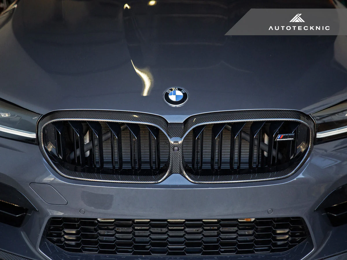 AutoTecknic Replacement Dry Carbon Grille Surround - F90 M5 LCI - Image 6