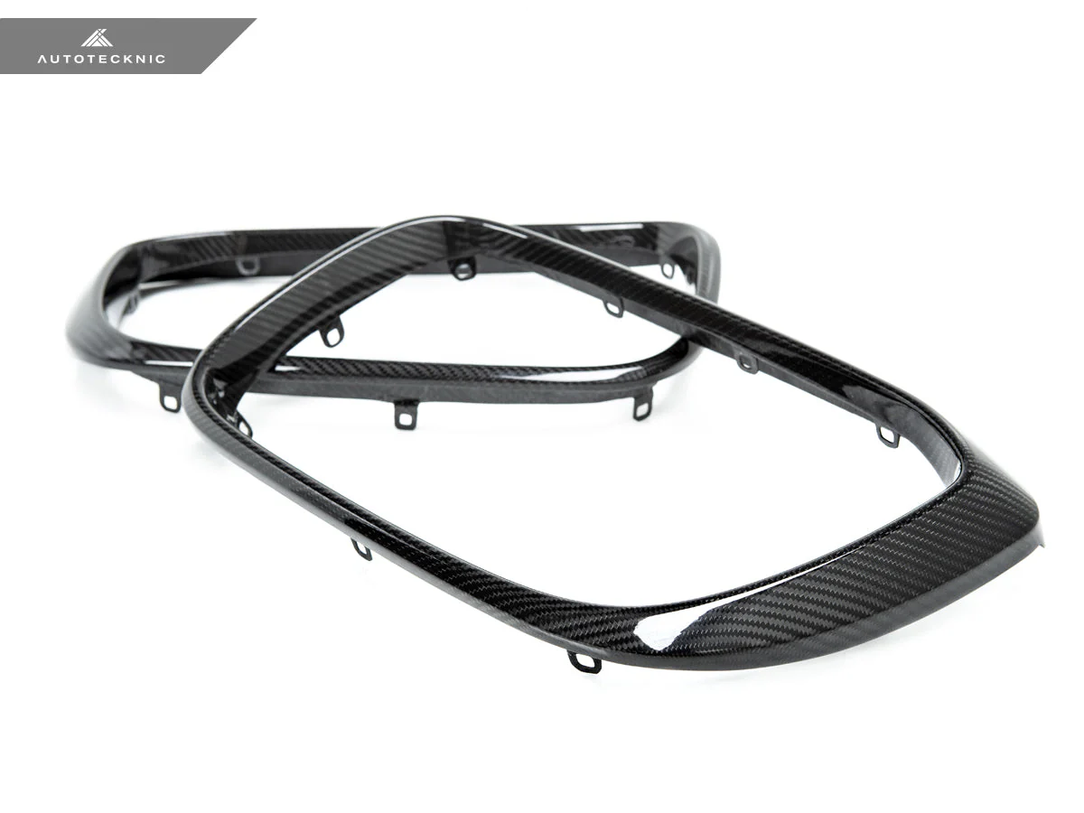 AutoTecknic Replacement Dry Carbon Grille Surround Set - G01 X3 | G02 X4 Pre-LCI - Image 7