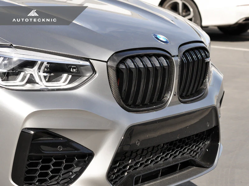 AutoTecknic Replacement Dry Carbon Grille Surround Set - G01 X3 | G02 X4 Pre-LCI - Image 8