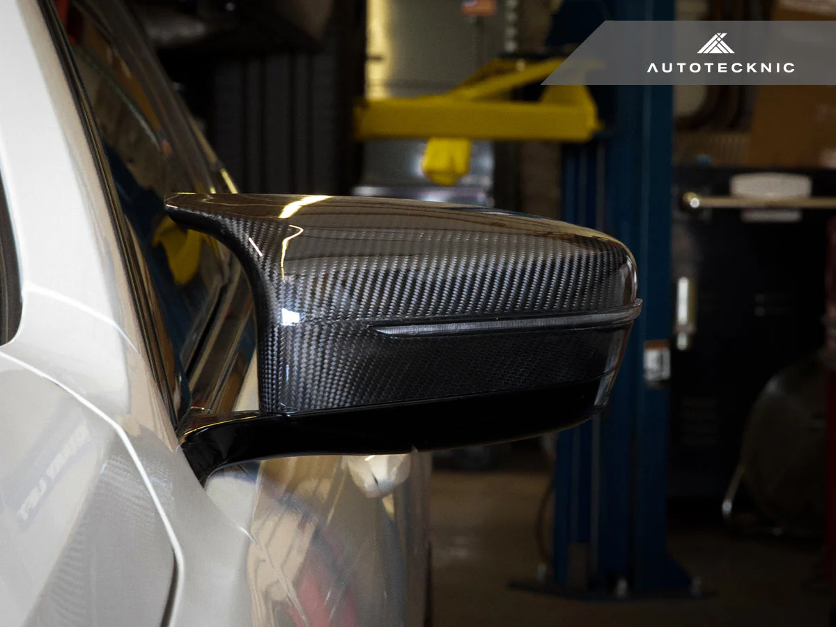 AutoTecknic Replacement Dry Carbon Mirror Covers - F90 M5 - Image 10