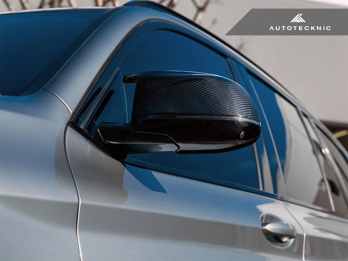 AutoTecknic Replacement Dry Carbon Mirror Covers - F95 X5M | F96 X6M - Image 8
