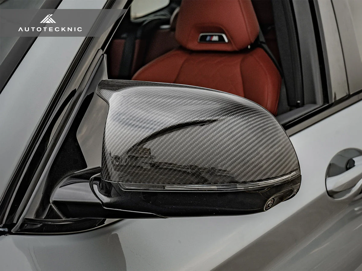 AutoTecknic Replacement Dry Carbon Mirror Covers - G09 XM - Image 2