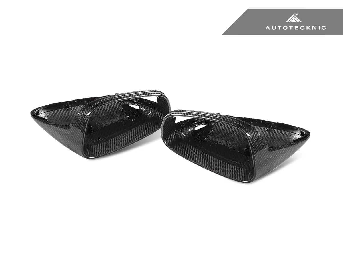 AutoTecknic Replacement Dry Carbon Mirror Covers - Porsche 9J1 Taycan - Image 7