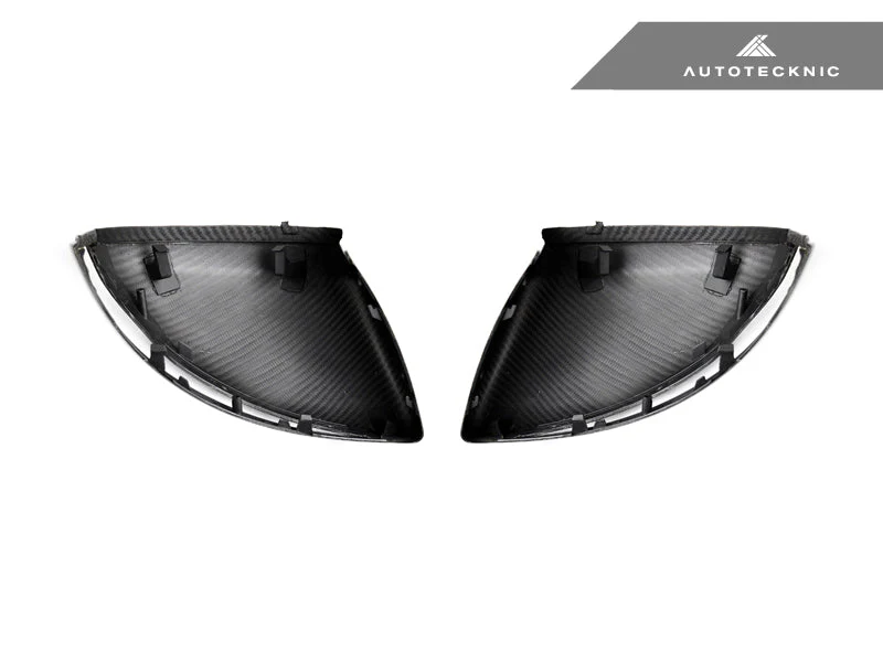 AutoTecknic Replacement Version II Dry Carbon Mirror Covers - Mercedes-AMG X290 GT43 | GT50 | GT53 | GT63 - Image 2