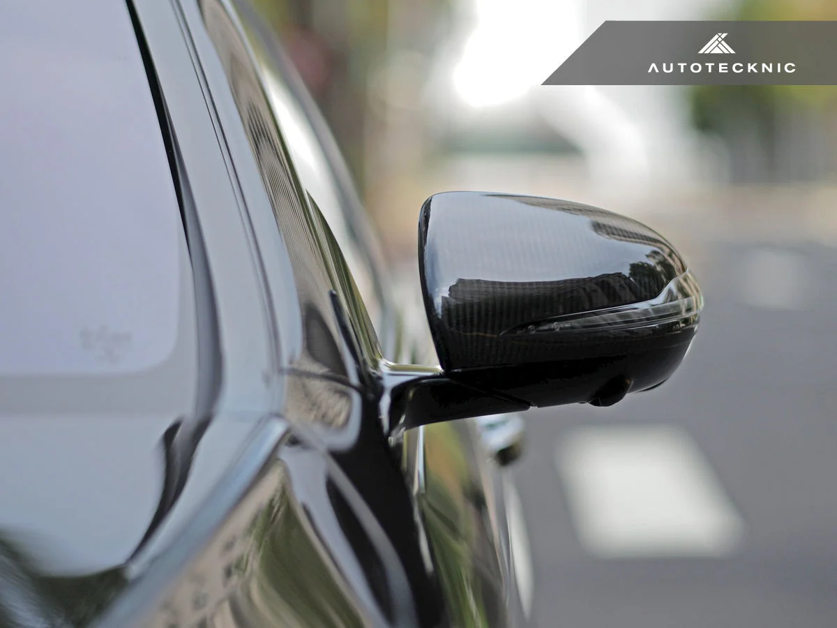 AutoTecknic Replacement Version II Dry Carbon Mirror Covers - Mercedes-Benz H247 GLA-Class - Image 6