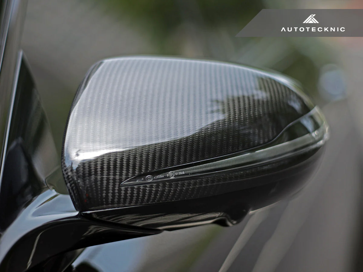 AutoTecknic Replacement Version II Dry Carbon Mirror Covers - Mercedes-Benz W222 S-Class - Image 4