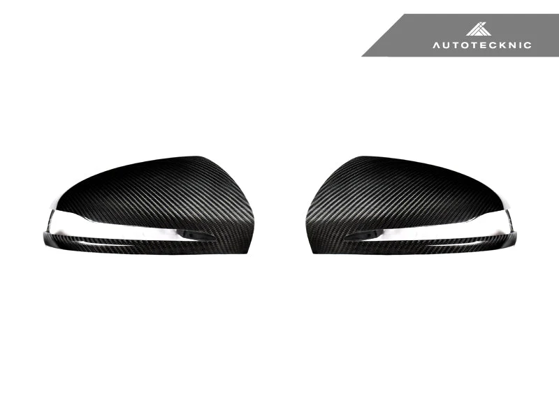 AutoTecknic Replacement Version II Dry Carbon Mirror Covers - Mercedes-Benz W238 E-Class Coupe