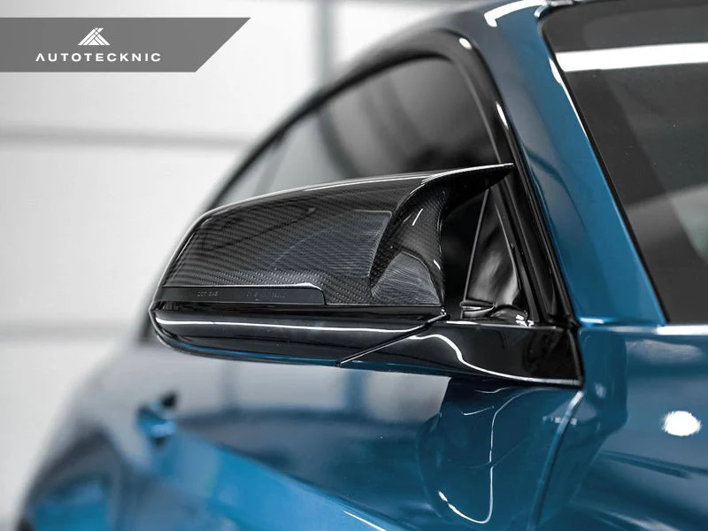 AutoTecknic Replacement Version II M-Inspired Dry Carbon Mirror Covers - F87 M2 | F22 2-Series | F30 3-Series | F32/ F36 4-Series - Image 7