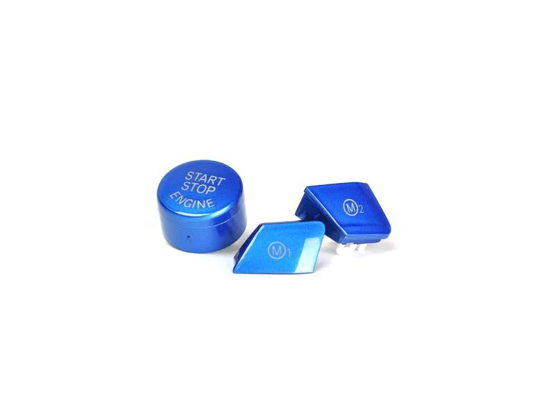 AutoTecknic Royal Blue M1/ M2 Button Set - F80 M3 | F82/ F83 M4 - Image 2