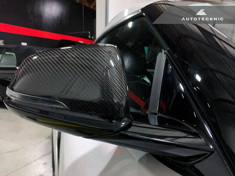 AutoTecknic Side Mirror Wind Deflector Set - A90 Supra 2020-Up