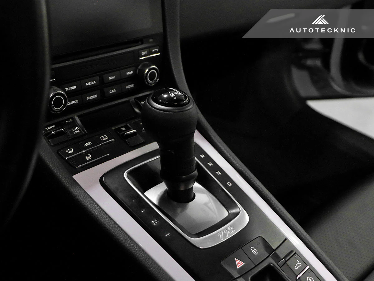 AutoTecknic Suede Shifter Knob - Porsche Macan (95B) 2015–2024 - Image 2