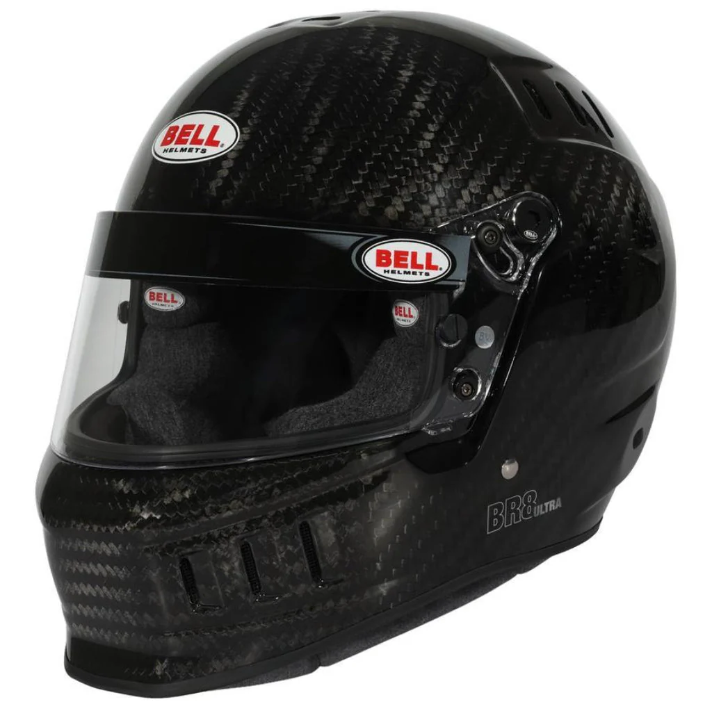 Bell BR8 ULTRA Carbon Fiber Auto Racing Helmet