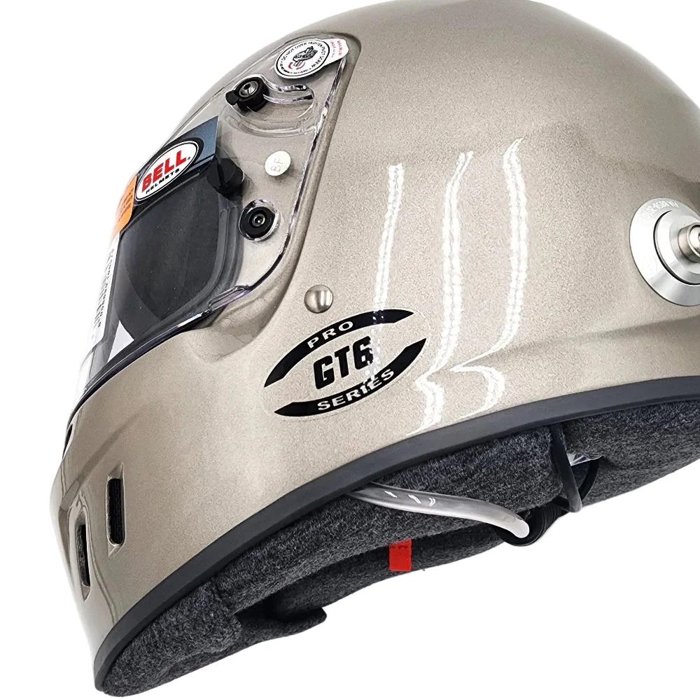 Bell Racing GT6 RD 4C / EC SA2025 Auto Racing Helmet - Image 2