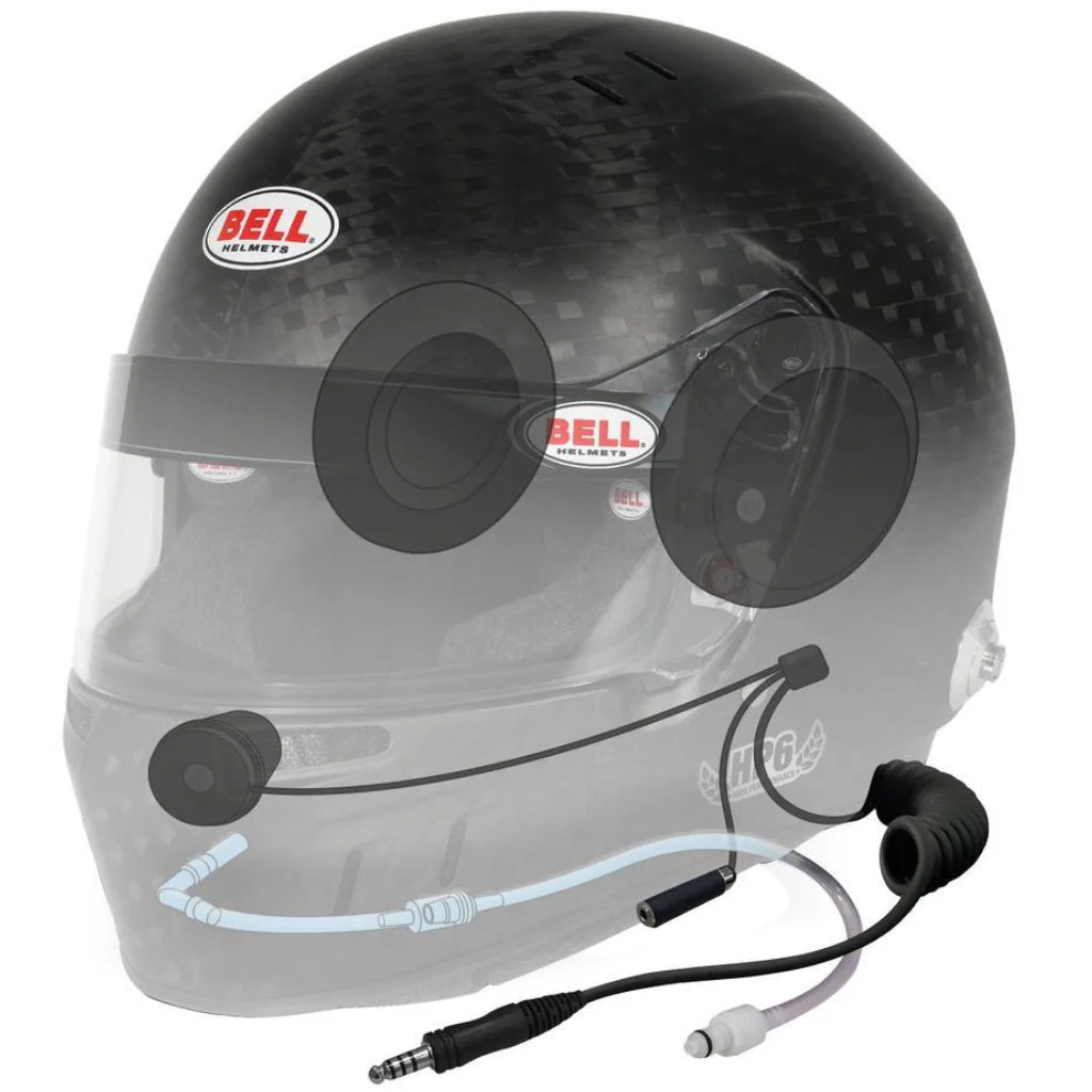 Bell Helmets HP6 EVO-II RD-4C Carbon Fiber Racing Helmet - Image 5