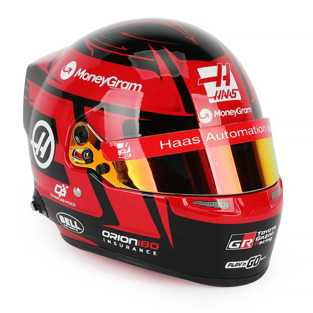 Bell 1:2 Scale Esteban Ocon Mini Helmet - Image 5