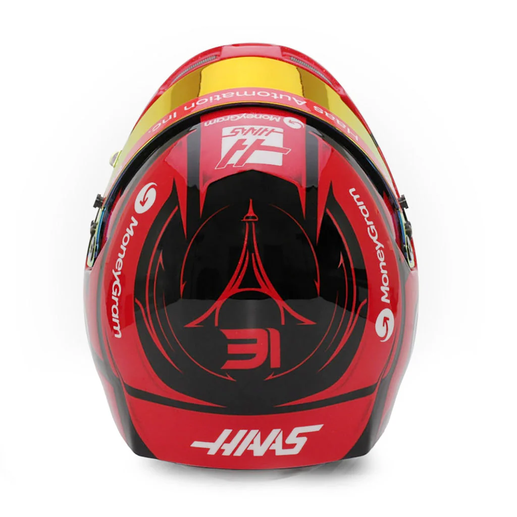Bell 1:2 Scale Esteban Ocon Mini Helmet - Image 6