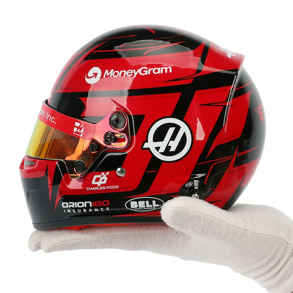 Bell 1:2 Scale Esteban Ocon Mini Helmet - Image 8