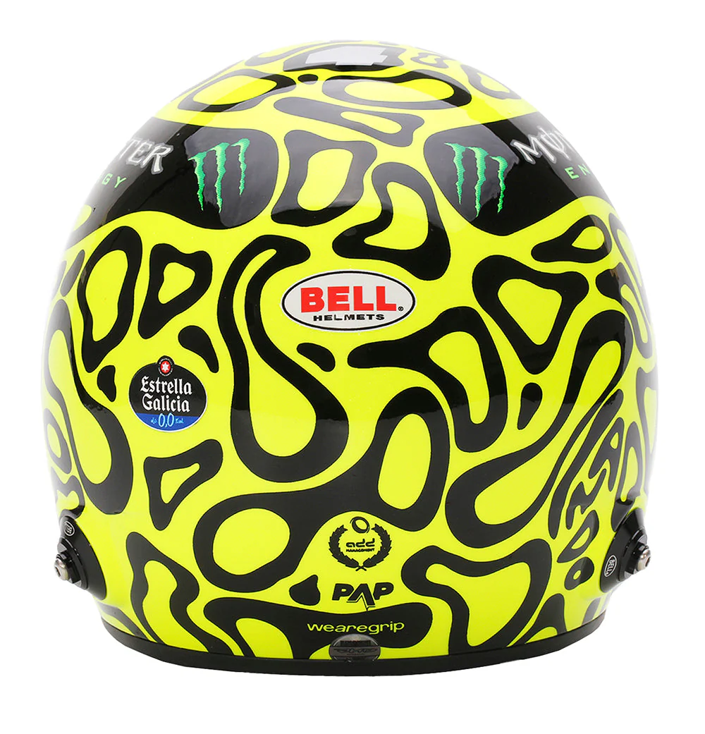 Bell HP77 Lando Norris 1:2 Scale F1 Mini Helmet, McLaren 2024 F1 Season - Image 3