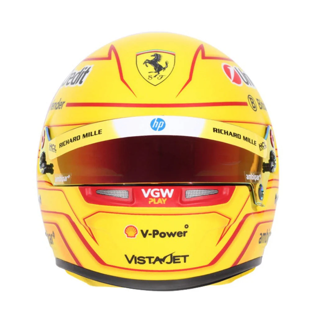 Bell HP77 1:2 Scale Lewis Hamilton Mini Helmet - Image 2