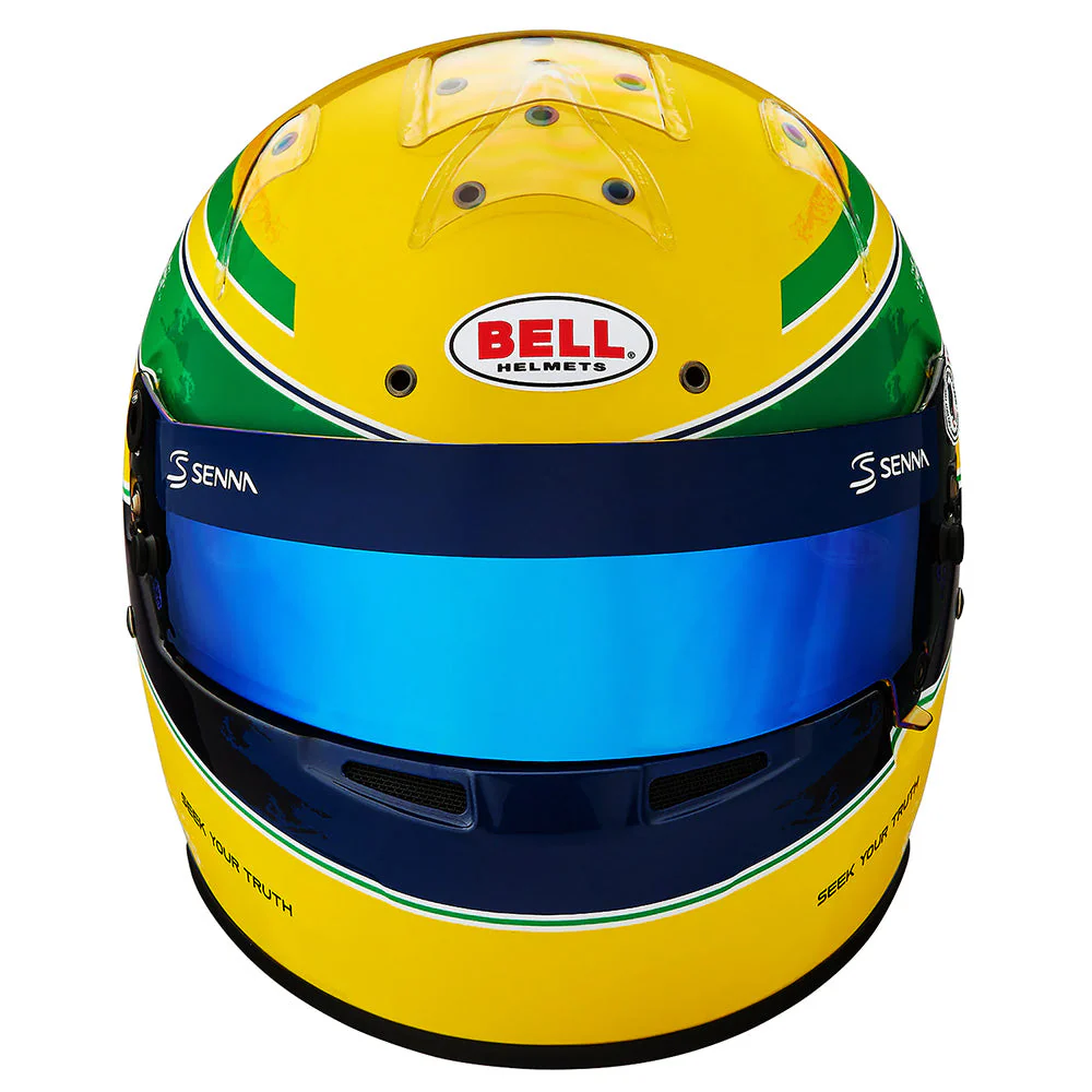 Bell KC7-CMR Ayrton Senna Karting Helmet, Snell-FIA CMR-2016 - Image 2