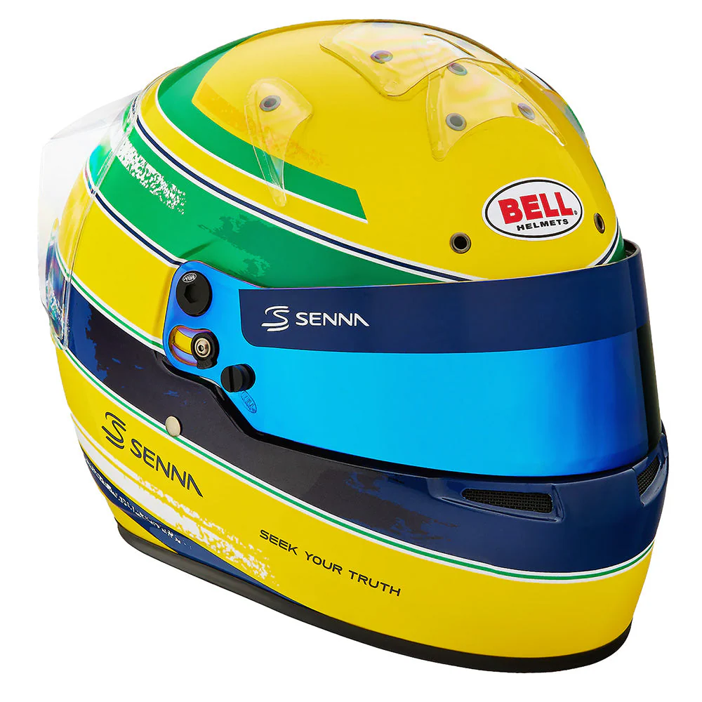 Bell KC7-CMR Ayrton Senna Karting Helmet, Snell-FIA CMR-2016 - Image 3
