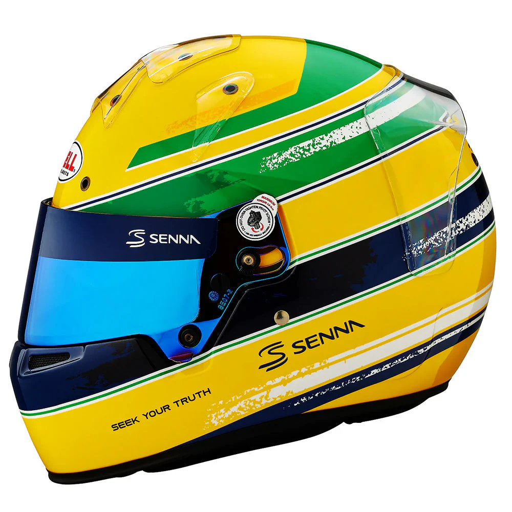 Bell KC7-CMR Ayrton Senna Karting Helmet, Snell-FIA CMR-2016 - Image 7