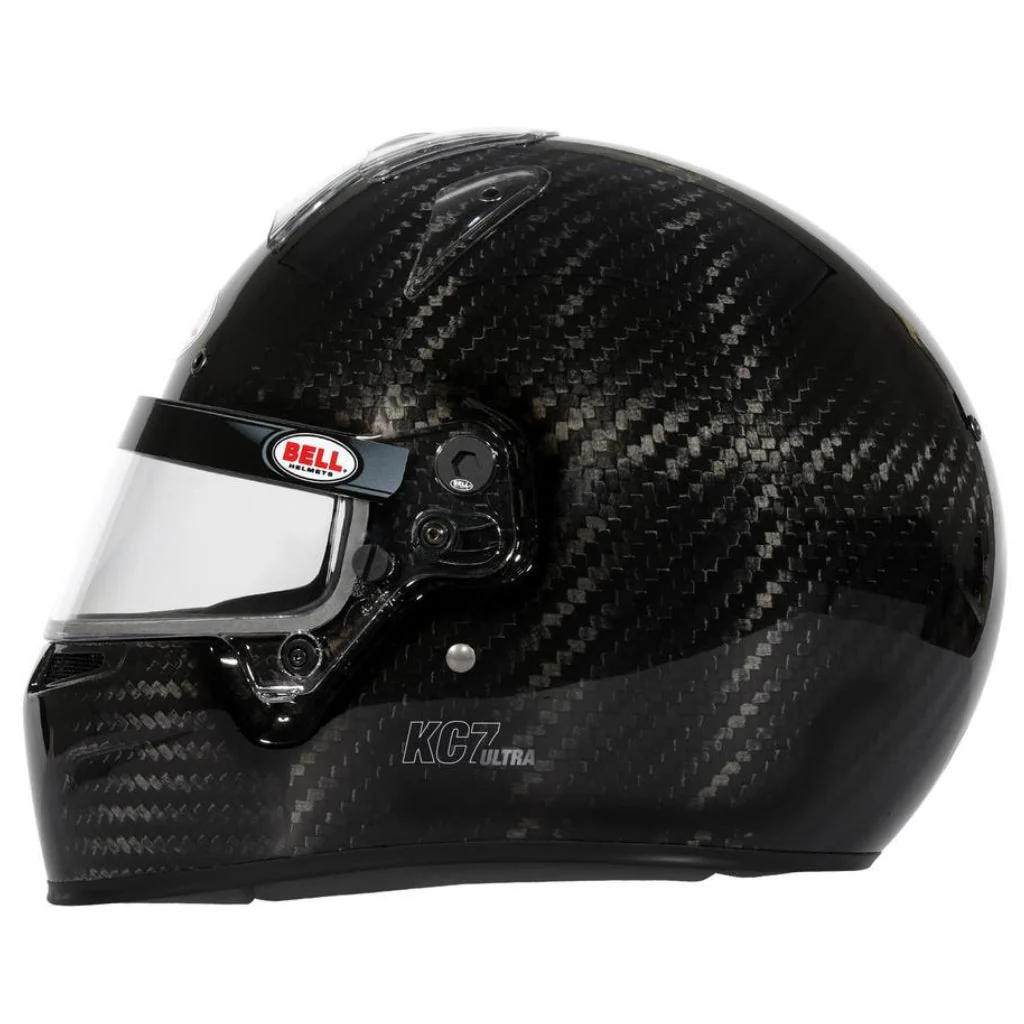 Bell KC7 CMR Carbon Fiber Karting Helmet - Snell-FIA CMR-2016 - Image 4