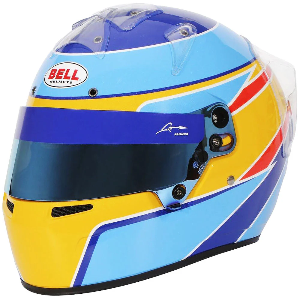 Competition Motorsport Bell KC7-CMR Fernando Alonso Karting Helmet Snell-fia CMR-2016