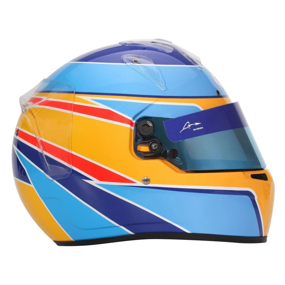 Competition Motorsport Bell KC7-CMR Fernando Alonso Karting Helmet Snell-fia CMR-2016 - Image 3